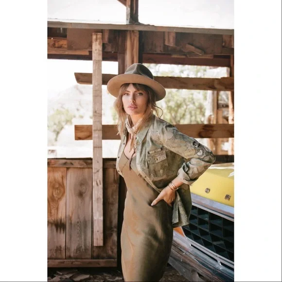 Spell & the Gypsy Collective Eden Camo Jacket - Picture 2 of 10